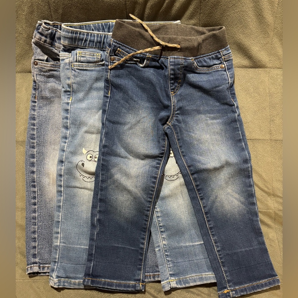 Falls Creek and OshKosh Kids Denim Jeans - Blue and Gray